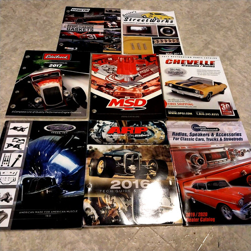 Lot vintage car parts - lot,